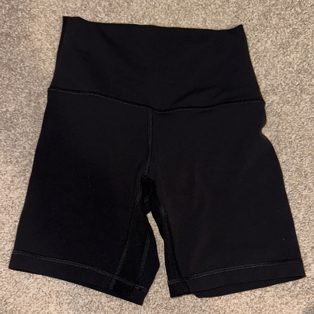 Lululemon Black Biker Shorts